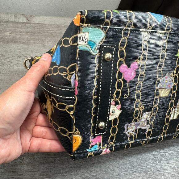 Disney Dooney & Bourke Charms Satchel and Wristlet Black - Picture 3 of 11
